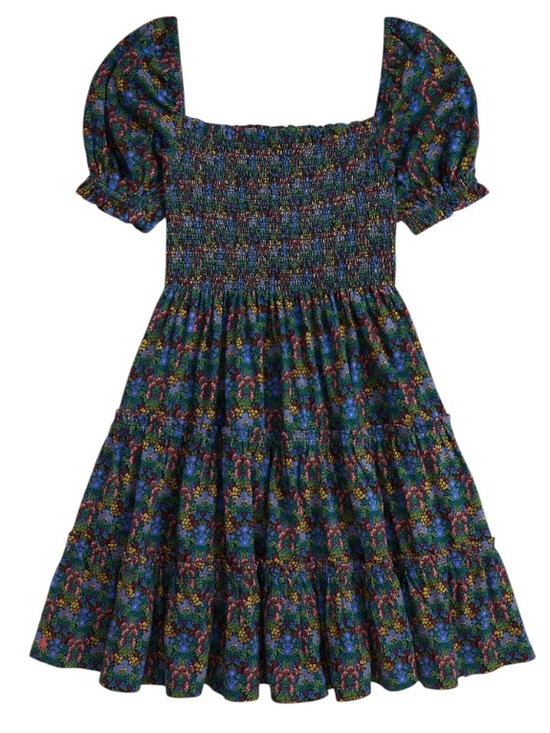 Ralph Lauren Other - Ralph Lauren Girls Floral Smocked Cotton Jersey Dress